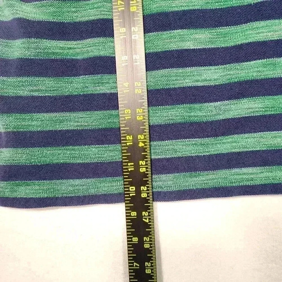 Taanz Men's Summer Polo XL Stripes No Collar Button Henley Type European READ - Picture 13 of 16